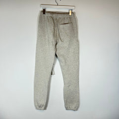 Essentials Heather Grey Logo Sweatpants Size S