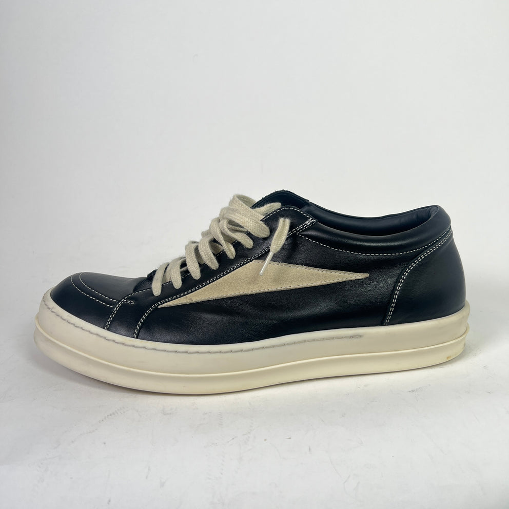 Rick Owens Mainline Low-Top Vintage Sneakers