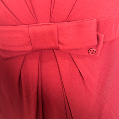 Gucci Red Silk Dress Size Large