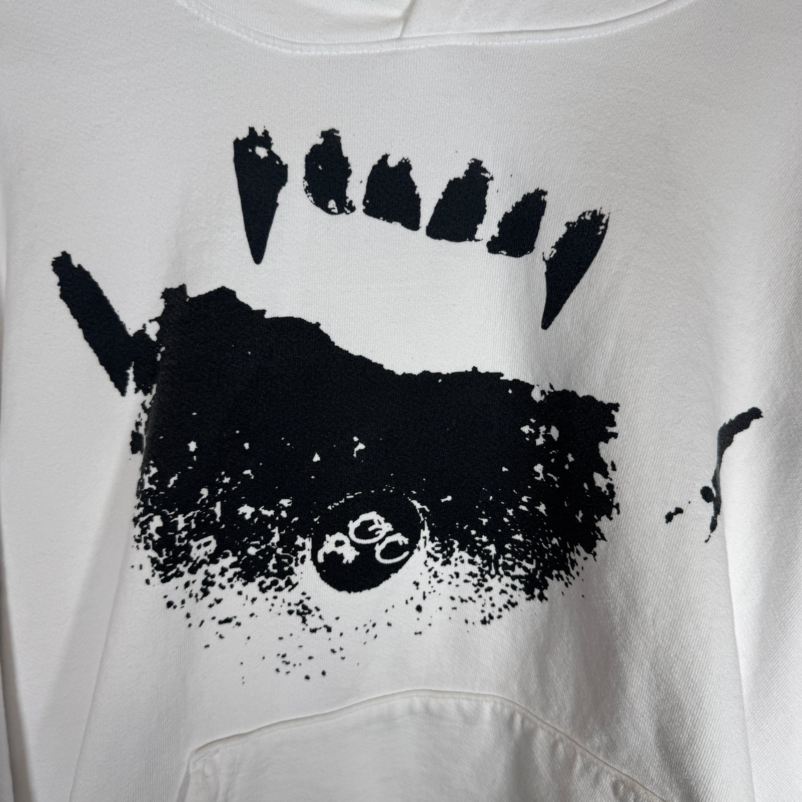 Ken Carson White A Great Chaos Hoodie Size L