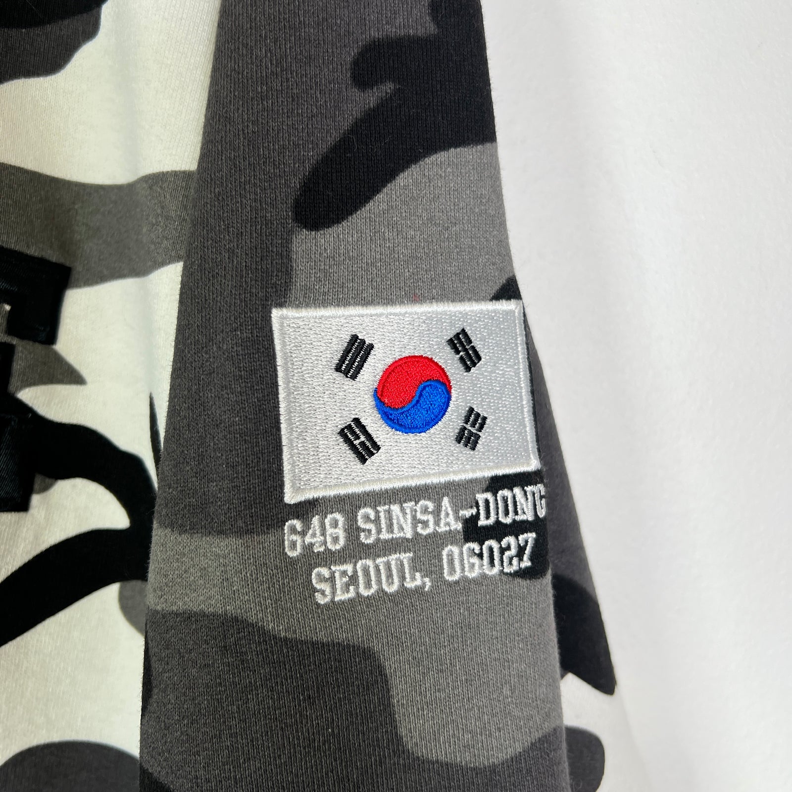 Supreme Seoul Shop Flag Half Zip Pullover