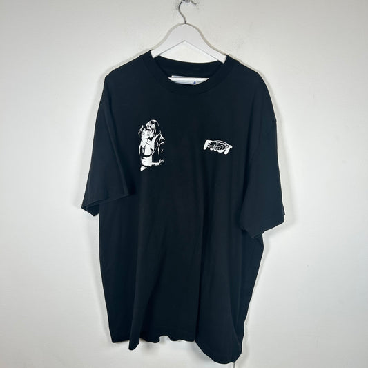 Off White Black Kiss T-shirt Size XL