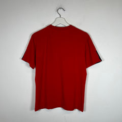 Balenciaga Red Sporty B Shrunken Tee Size L