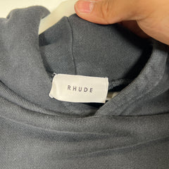 Rhude Black "Powered By Dreams" Hoodie Size L
