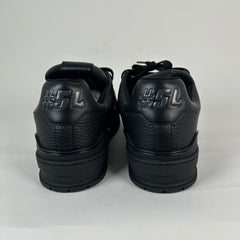 Louis Vuitton Triple Black Monogram Trainers Size 10LV