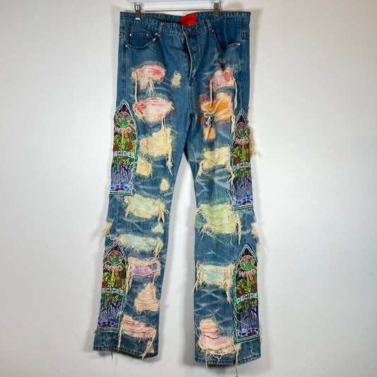 Who Decides War Jeans Size 38