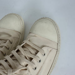 Rick Owens Milk Low Top Ramones Size 44