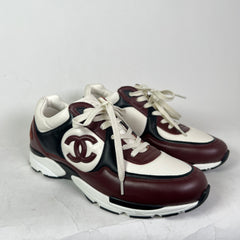 Chanel Interlocking CC Calfskin Leather Runners