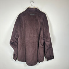 Fear of God Essentials Plum Corduroy Jacket Size M