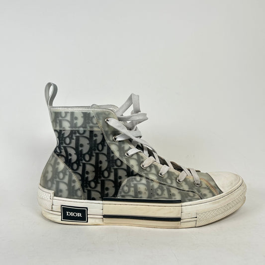 Dior B23 Black/White Oblique Sneaker Size 45