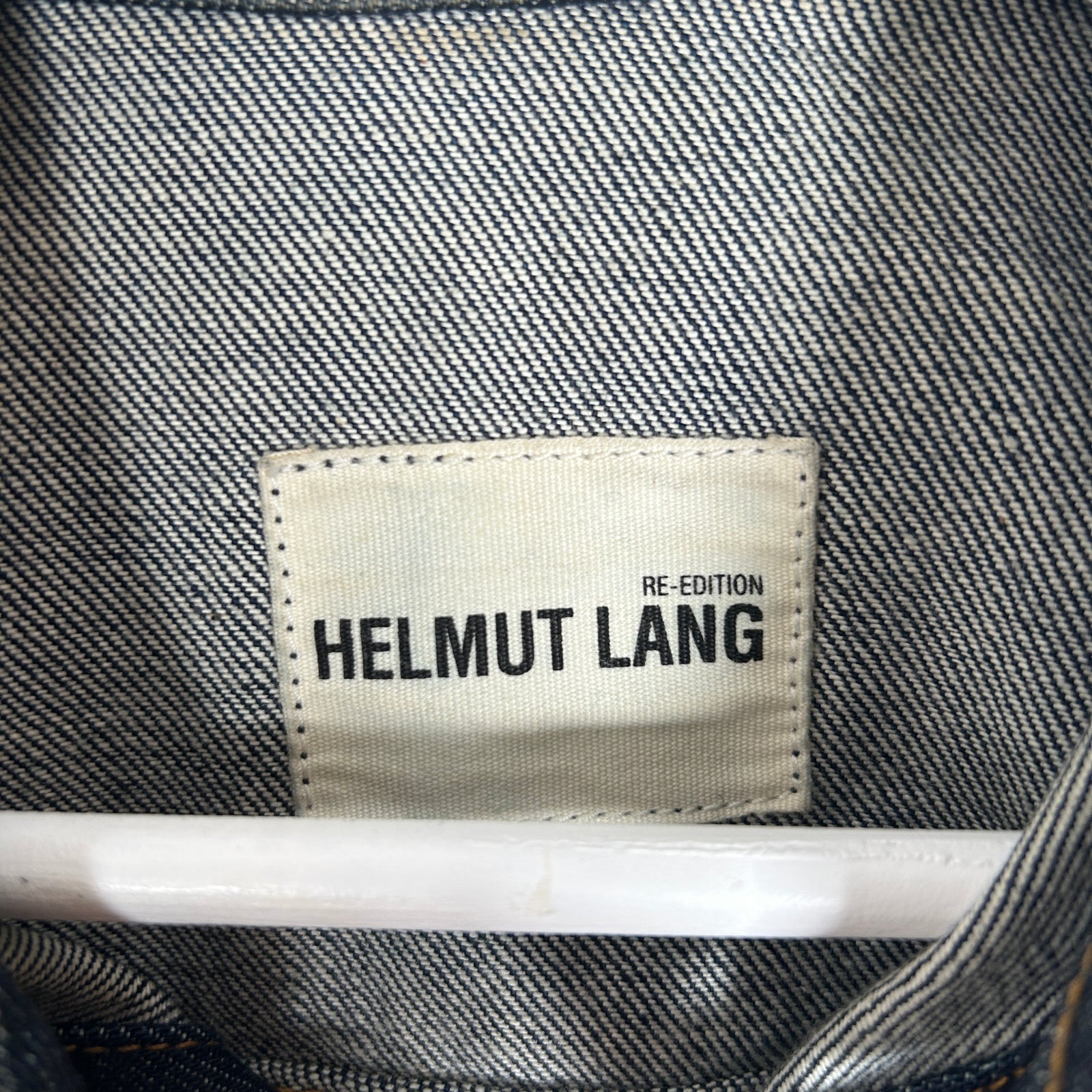 Helmut Lang 3 Stripe Jean Jacket Size S