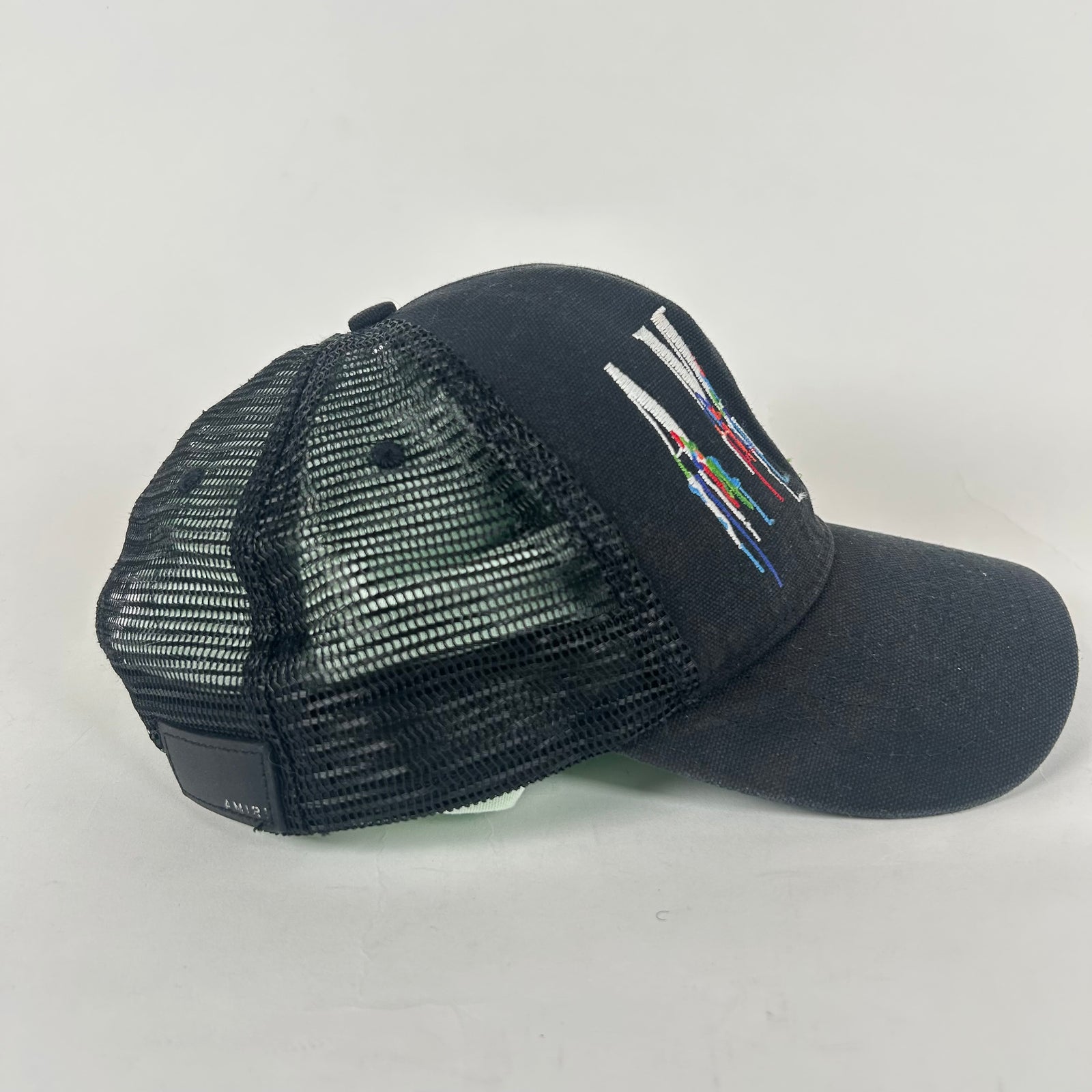 Amiri Paint Drip Logo Black Hat