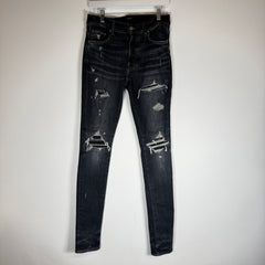 Amiri Grey/Black MX1 Jeans Size 29