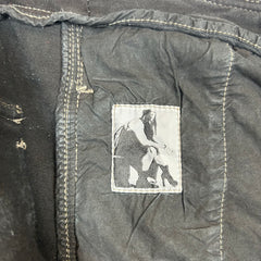 Rick Owens Black Aircut Shorts Size L