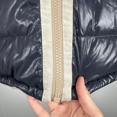 Moncler Navy Reversible Puffer Size M