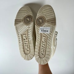 Louis Vuitton Beige Skate Sneakers Size LV 10