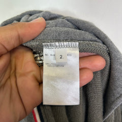 Thom Browne Grey Tonal 4 Bar Sweatpants Size 2