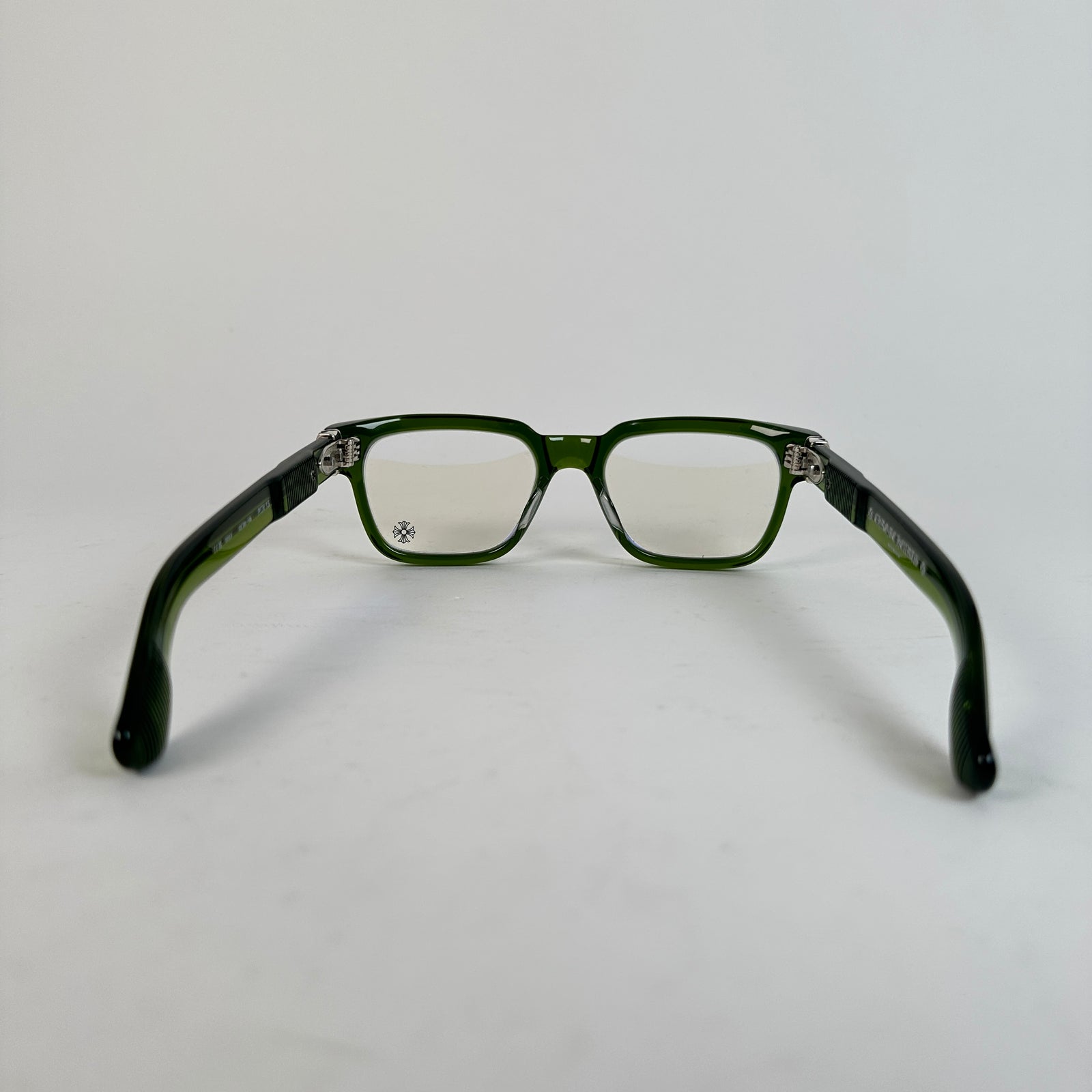 Chrome Hearts Green 'Pen 15' Glasses