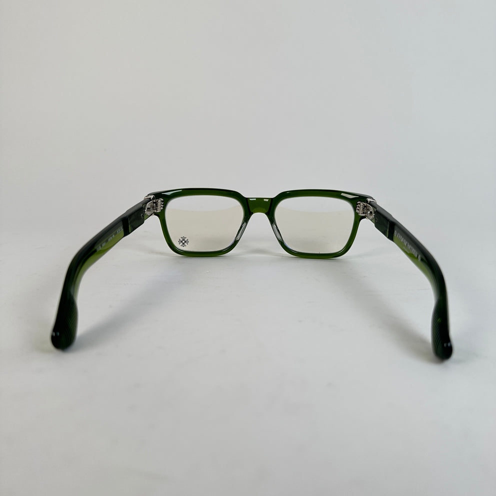 Chrome Hearts Green 'Pen 15' Glasses