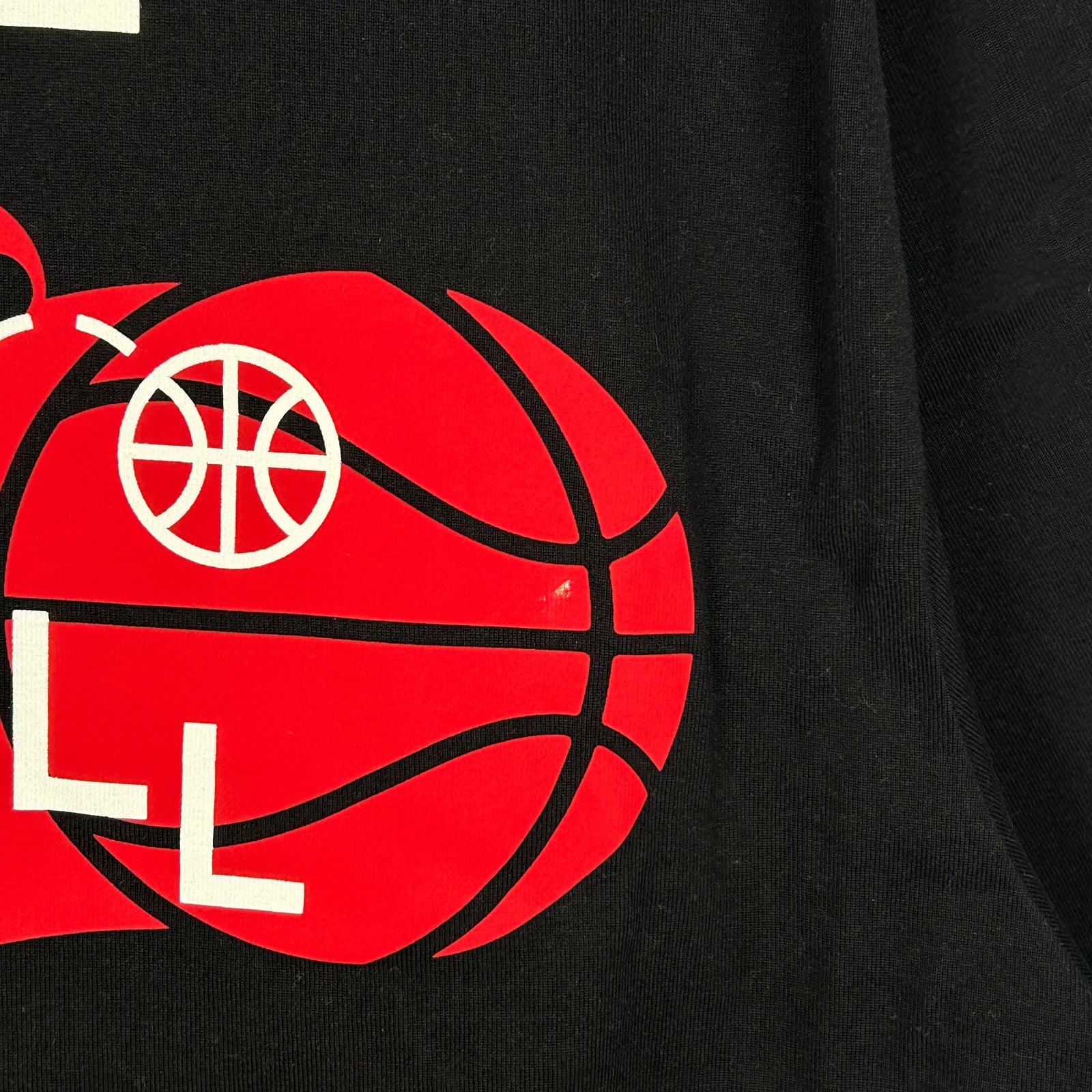 Louis Vuitton x NBA Black Patchwork Logo T-Shirt Size XL