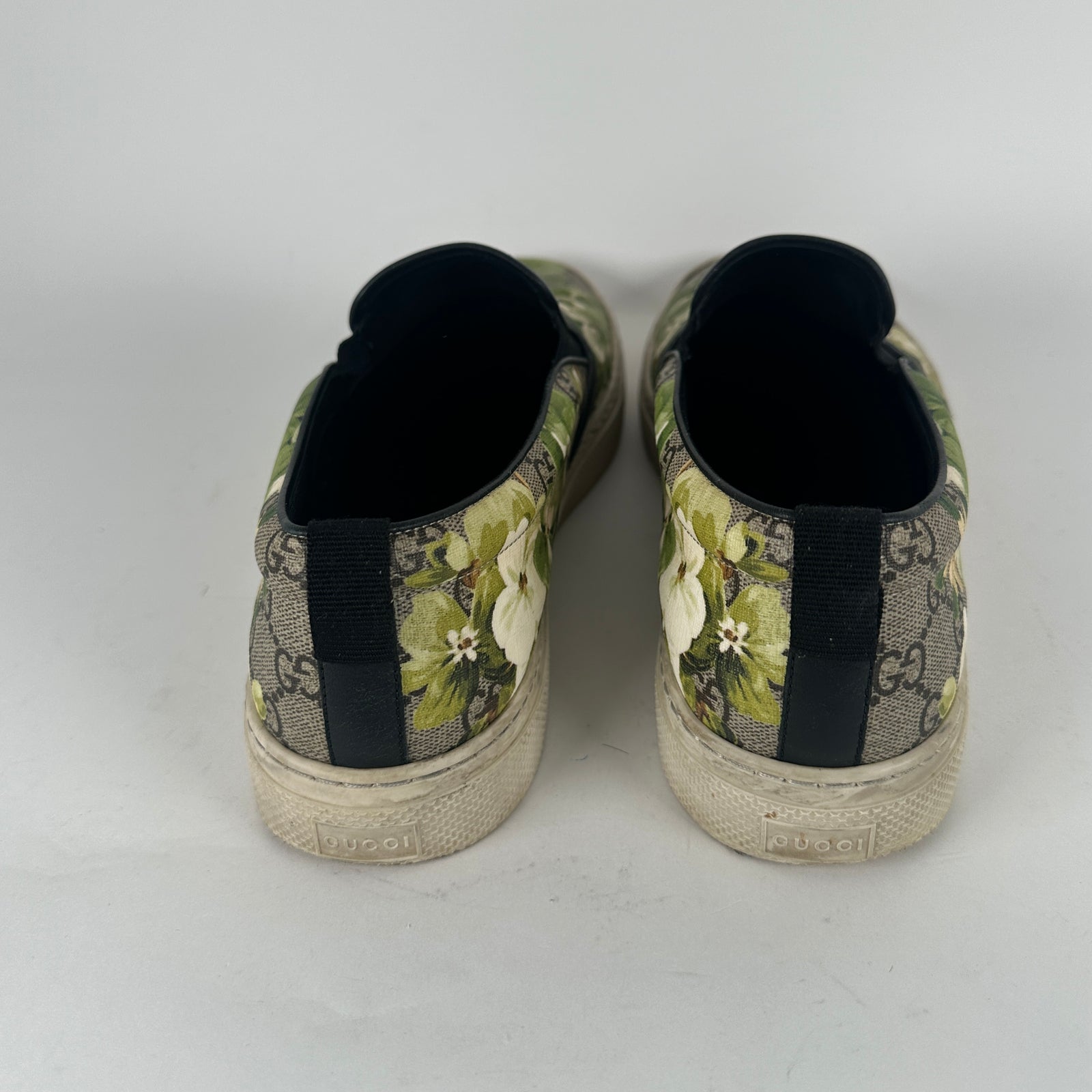 Gucci Bloom Green Slip-On Sneaker Size 12