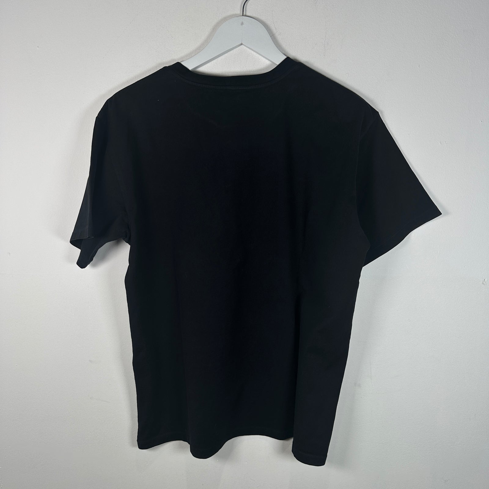 Celine Spell Out Logo Graphic Black T-Shirt Size XS