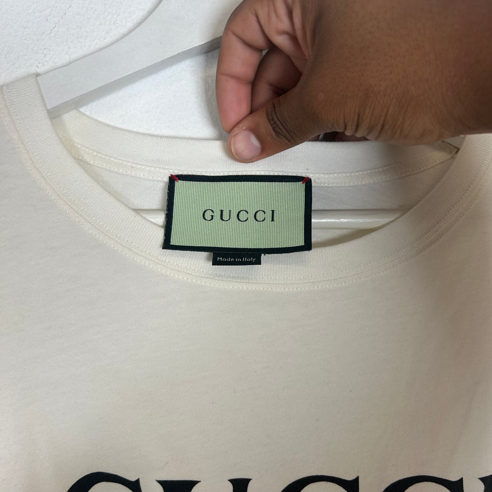 Gucci White Valentines Day Tee Size M