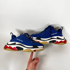 Balenciaga Triple S Blue Size 41