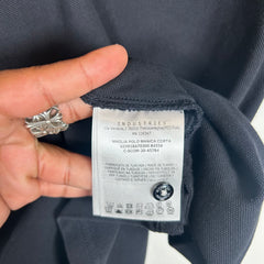 Moncler Navy Logo Polo Shirt Size L