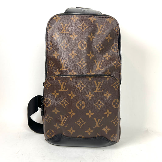 Louis Vuitton Monogram Macassar Avenue Sling Bag
