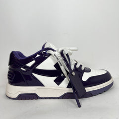 Off White Purple Out The Office Sneaker Size 46