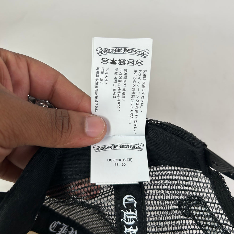 Chrome Hearts Eyechart Trucker Hat