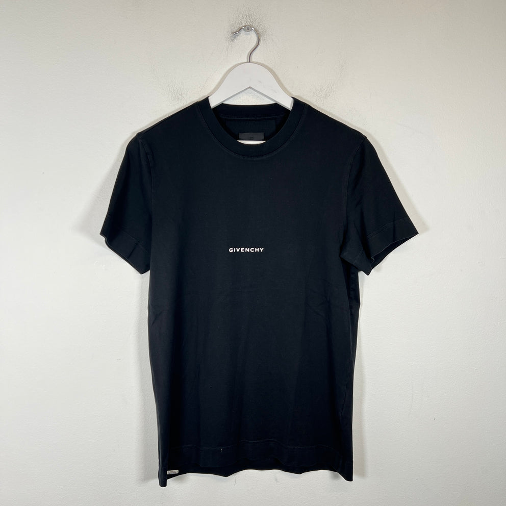 Givenchy Black Paris Cross T-Shirt Size S