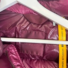 Moncler Genius Burgundy 1952 Down Jacket Size 3