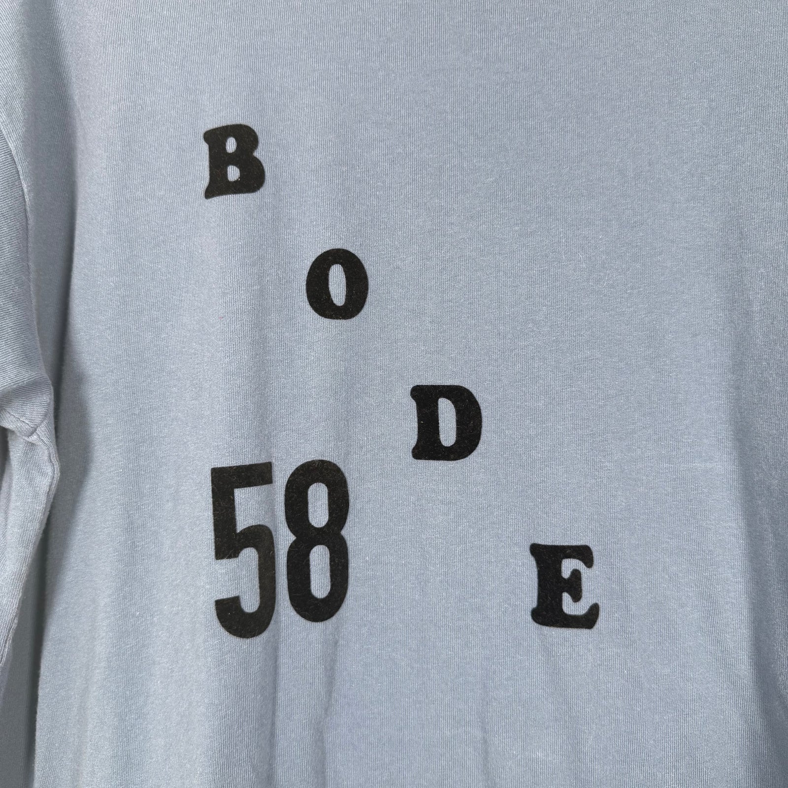 Bode Spell-Out Logo T-Shirt Size XL
