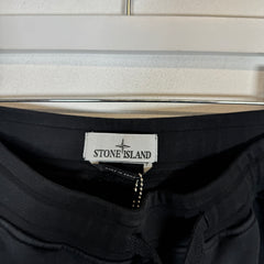 Stone Island Black Cargo Sweatpants Size S