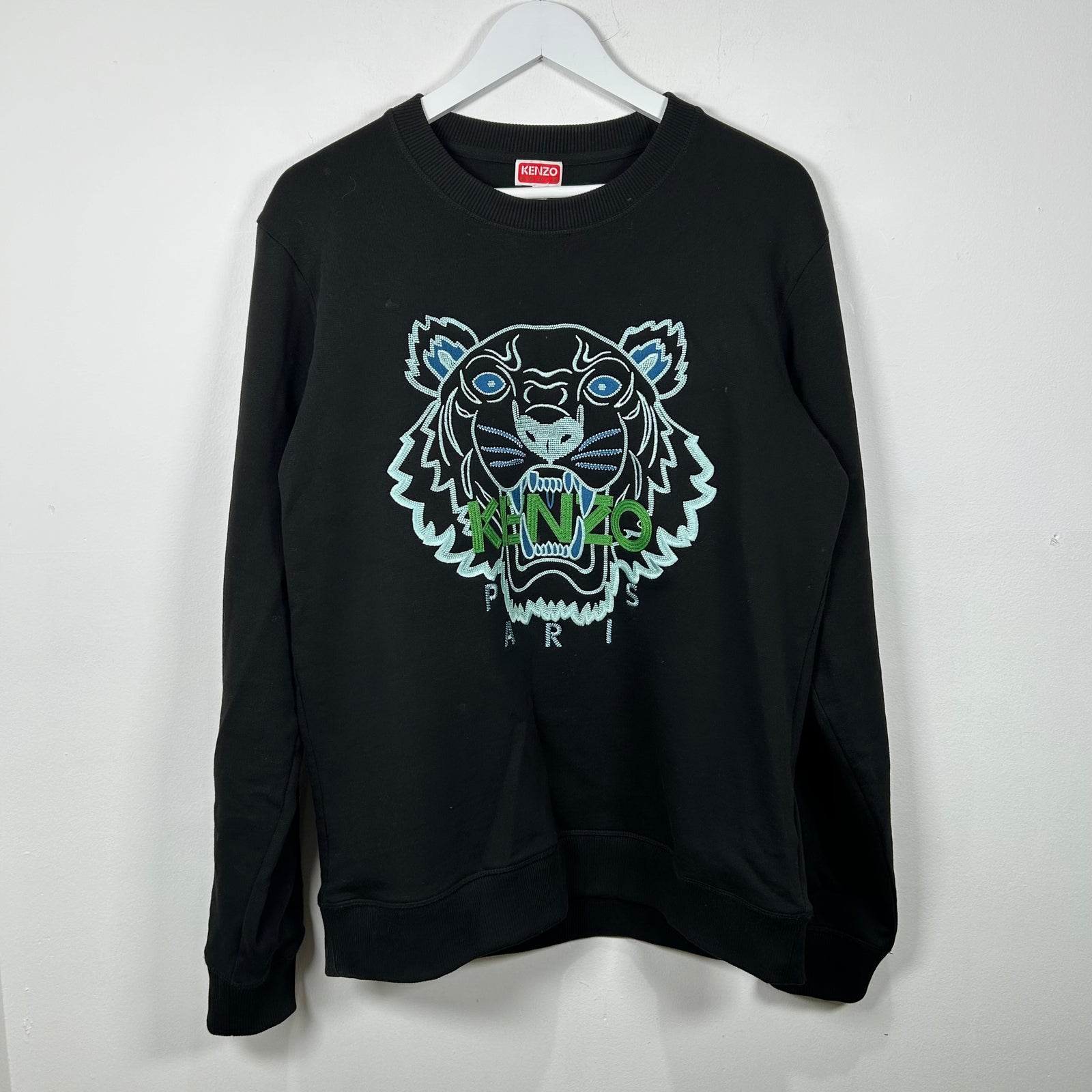 Kenzo Embroidered Logo Crewneck Size M