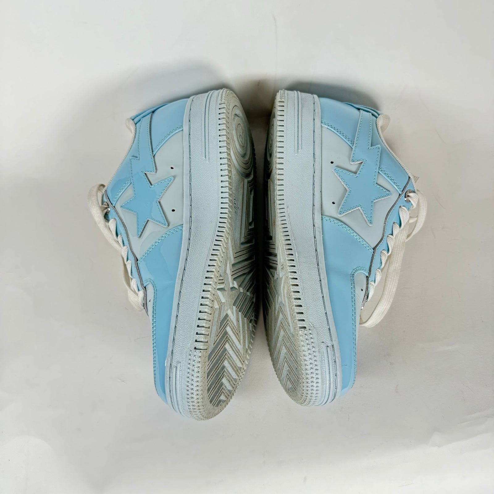 Bape Baby Blue Bapesta Size 6