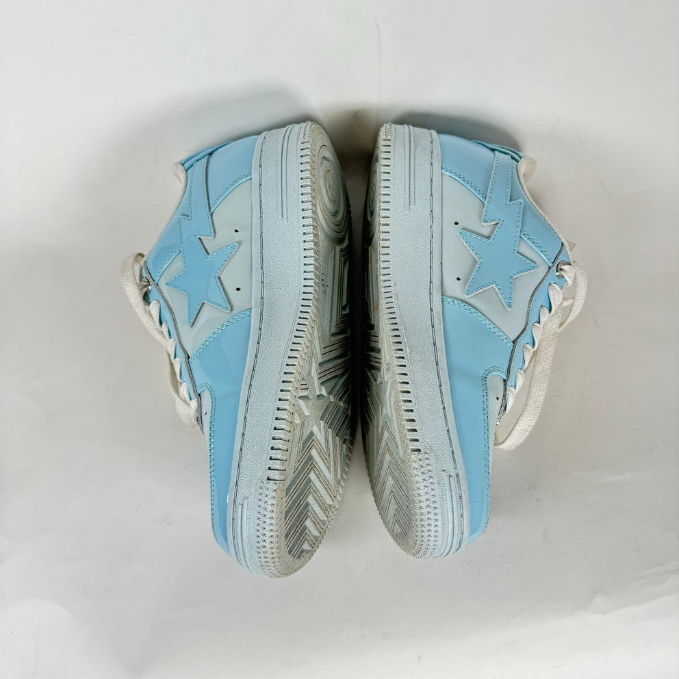 Bape Baby Blue Bapesta Size 6