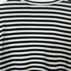 CDG Play Striped Heart Longsleeve Size XL