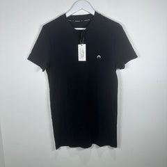 Marine Serre Logo 1/4 Button Cotton Shirt Size L
