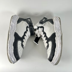MMY Black/White High Tops Size 42