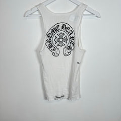 Chrome Hearts Horseshoe Ribbed Tank Top