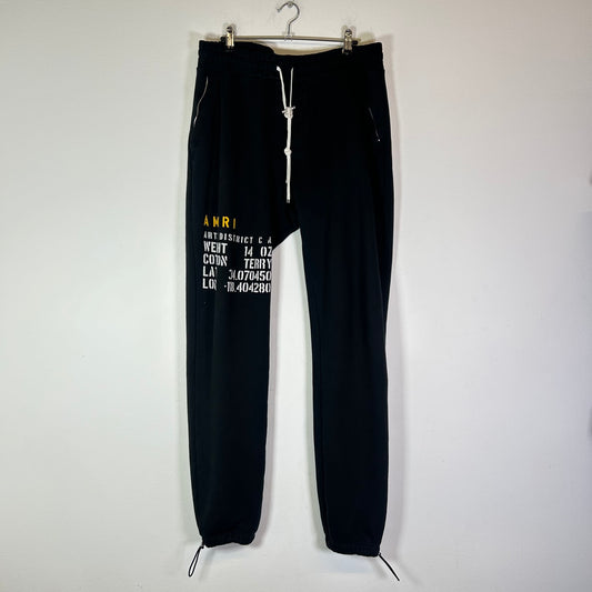 Amiri Military Specs Stencil Logo Sweatpants