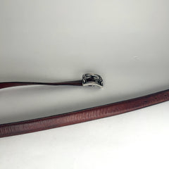 Chrome Hearts 1" Floral Square Belt