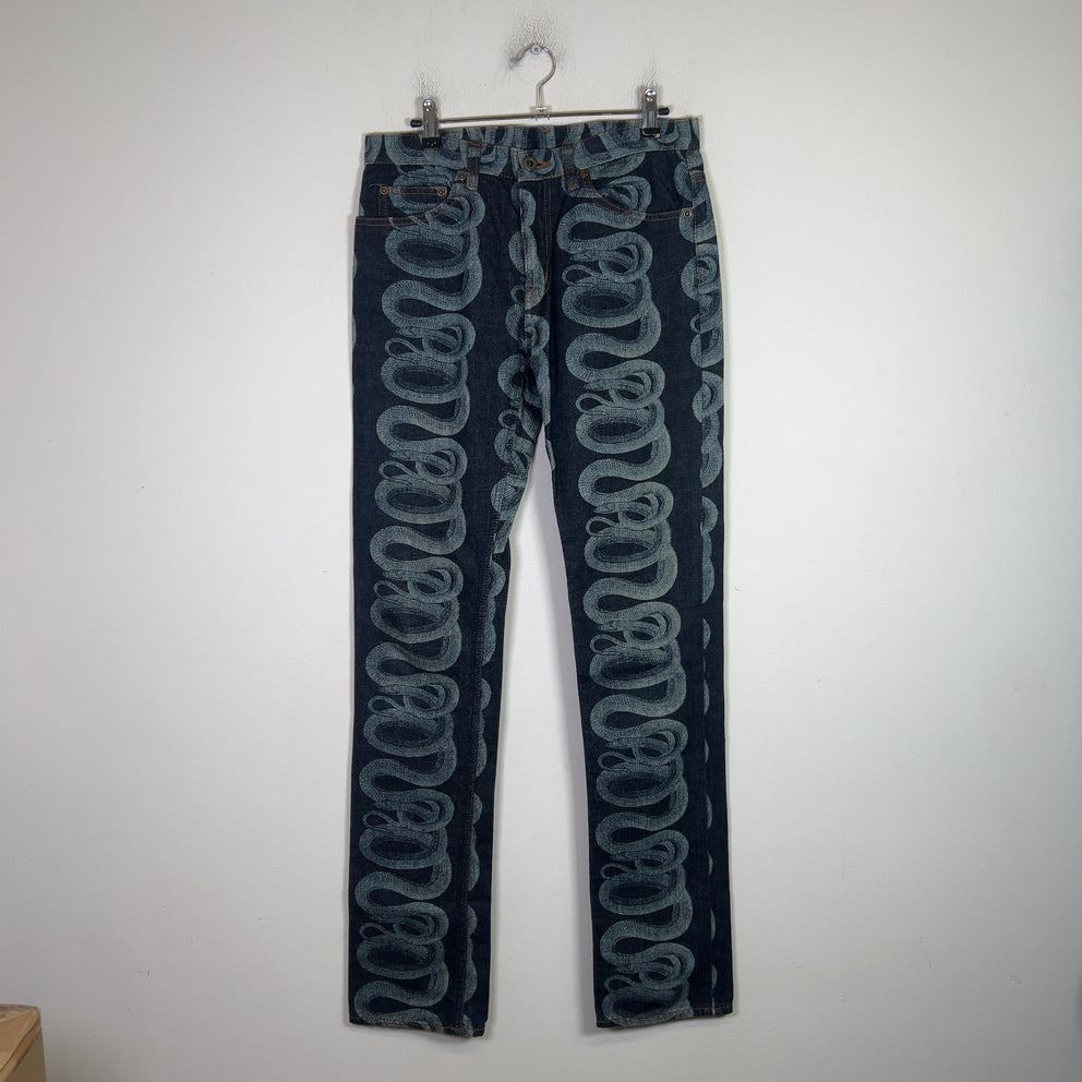 Hysteric Glamour Snake Denim Jeans