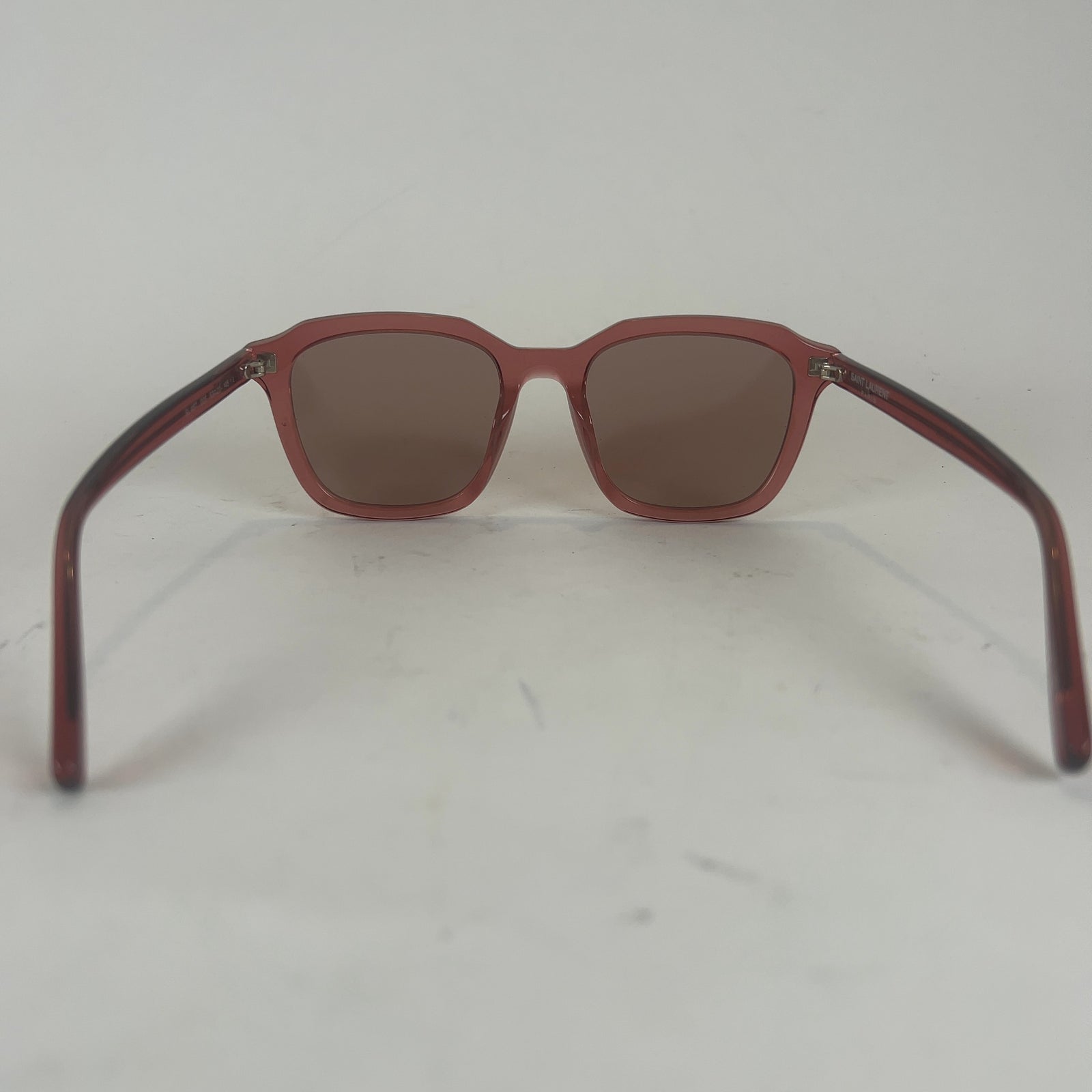 Saint Laurent Acetate Logo Sunglasses