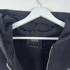 Alice Hollywood Militia Black Zip Up Hoodie
