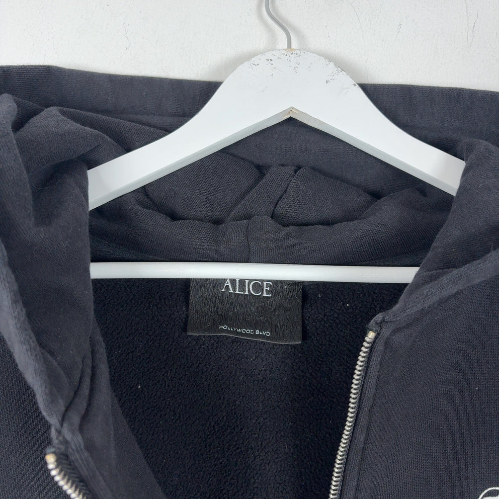 Alice Hollywood Militia Black Zip Up Hoodie