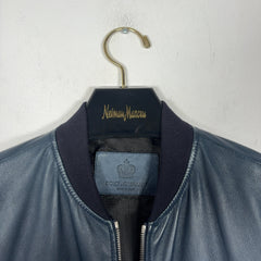 Dolce & Gabbana Leather Bomber Jacket